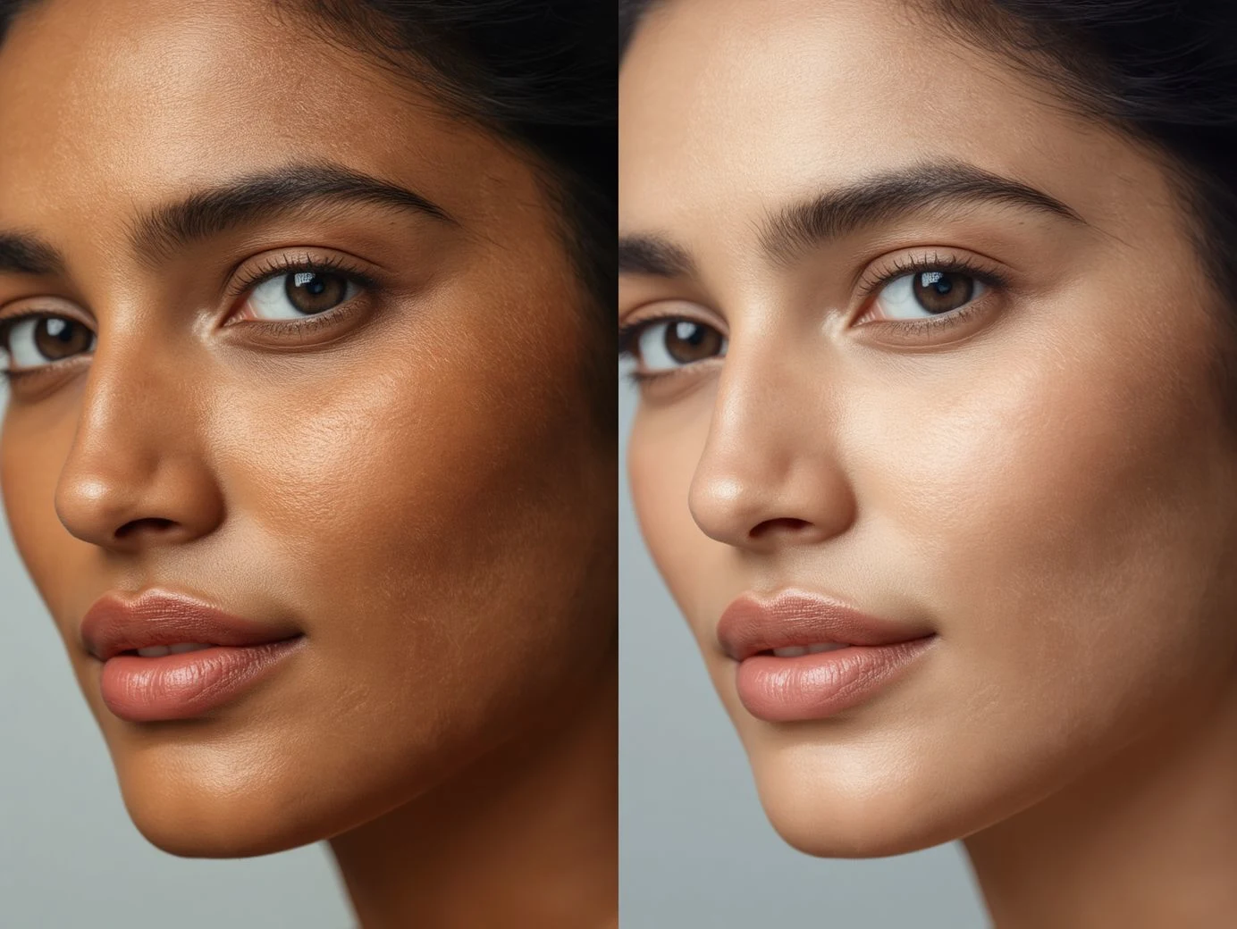 Visible skin transformation after professional Tan Removal Treatment in Lucknow for sun-damaged skin